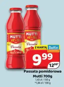 Delfin Mutti Passata pomidorowa oferta