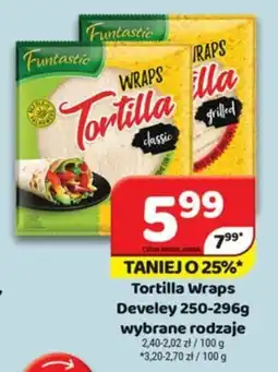 Delfin Funtastic Tortilla Wraps Develey oferta