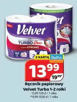 Delfin Velvet Ręcznik papierowy Turbo oferta