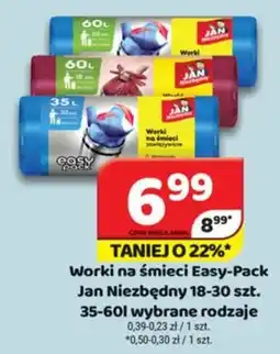 Delfin Jan Niezbędny Worki na śmieci Easy-Pack oferta