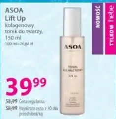 Hebe ASOA Lift Up Liftingujący tonik do twarzy oferta