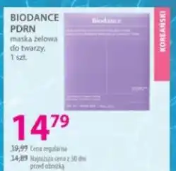 Hebe BIODANCE PDRN Maska żelowa oferta