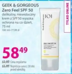 Hebe GEEK & GORGEOUS Zero Feel SPF 50 oferta