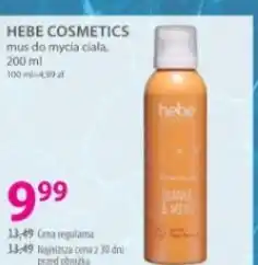 Hebe HEBE COSMETICS Olejek do mycia ciała oferta