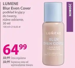 Hebe LUMENE Blur Even Cover podkład kryjący do twarzy oferta