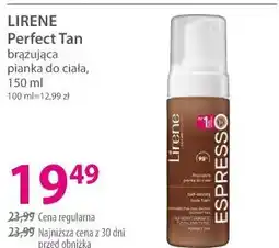 Hebe Lirene Perfect Tan brązująca pianka do ciała oferta