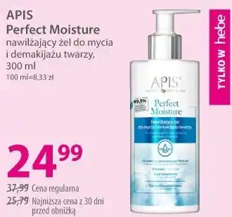 Hebe APIS Perfect Moisture nawilżający żel do mycia i demakijażu twarzy oferta