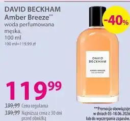 Hebe DAVID BECKHAM Amber Breeze woda perfumowana męska oferta