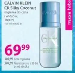 Hebe CALVIN KLEIN CK Silky Coconut Mgiełka do ciała oferta