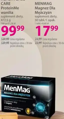 Hebe MenMag Magnez Dla Mężczyzn suplement diety oferta