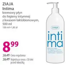 Hebe Ziaja Intima kremowy płyn do higieny intymnej oferta