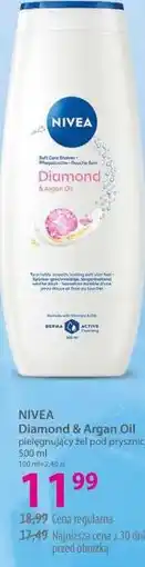 Hebe NIVEA Diamond & Argan Oil pielęgnujący żel pod prysznic oferta