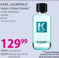 Hebe KARL LAGERFELD Jeans Urban Green woda toaletowa męska oferta