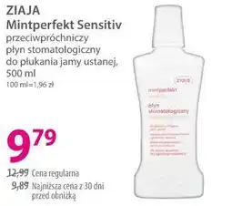 Hebe ZIAJA Mintperfekt Sensitiv przeciwpróchniczy płyn stomatologiczny do płukania jamy ustnej oferta
