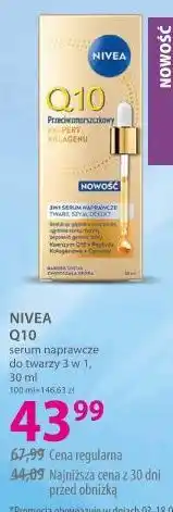 Hebe NIVEA Q10 serum naprawcze do twarzy 3 w 1 oferta