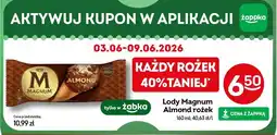 Żabka Lody Magnum Almond rożek oferta
