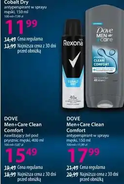Hebe Dove Men+Care Clean Comfort nawilżający żel pod prysznic męski oferta