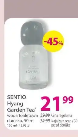 Hebe SENTIO Hyang Garden Tea woda toaletowa damska oferta