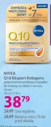 Hebe NIVEA Q10 Ekspert Kolagenu przeciwzmarszczkowe masełko do twarzy na dzień i na noc oferta