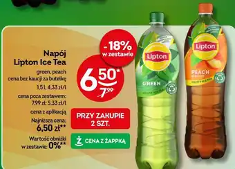Żabka Napój Lipton Ice Tea oferta