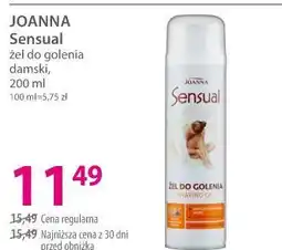 Hebe JOANNA Sensual żel do golenia damski oferta