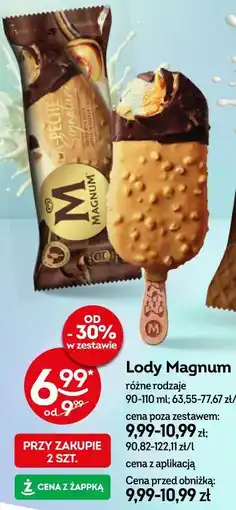 Żabka Lody Magnum oferta