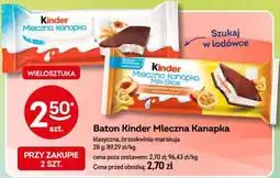 Żabka Baton Kinder Mleczna Kanapka klasyczna, brzoskwinia-marakuja oferta