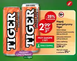 Żabka Napój energetyczny Tiger oferta