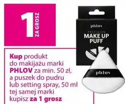 Hebe Phlov puszek do pudru lub setting spray oferta