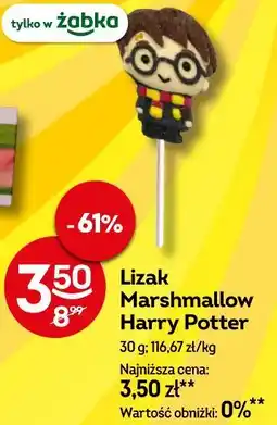 Żabka Lizak Marshmallow Harry Potter oferta