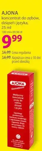 Hebe AJONA koncentrat do zębów, dziąseł i języka oferta