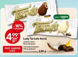 Żabka Lody Tartufo Koral oferta