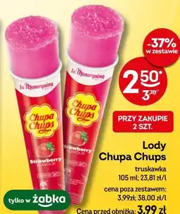 Żabka Lody Chupa Chups oferta
