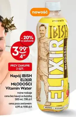 Żabka Napój IBISH ELIXIR MŁODOŚCI Vitamin Water oferta