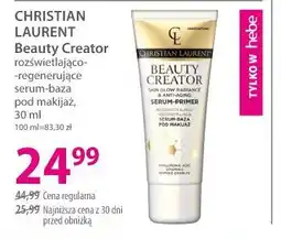 Hebe CHRISTIAN LAURENT Beauty Creator rozświetlająco-regenerujące serum-baza pod makijaż oferta