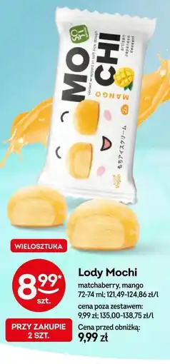 Żabka Lody Mochi matchaberry, mango oferta