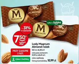 Żabka Lody Magnum Almond rożek oferta