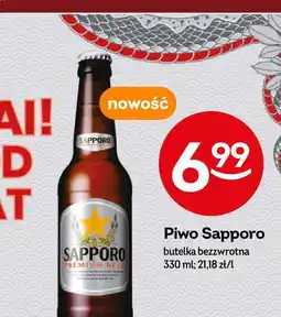 Żabka Piwo Sapporo oferta