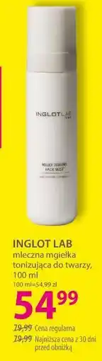 Hebe INGLOT LAB mleczna mgiełka tonizująca do twarzy oferta