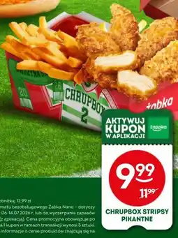 Żabka Chrupbox Stripsy Pikantne oferta