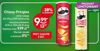 Żabka Chipsy Pringles oferta