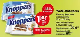 Żabka Wafel Knoppers klasyczny, jogurtowy, orzeszki ziemne oferta