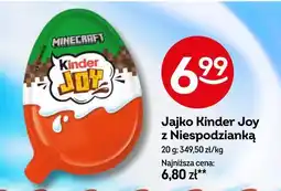 Żabka Jajko Kinder Joy z Niespodzianką oferta