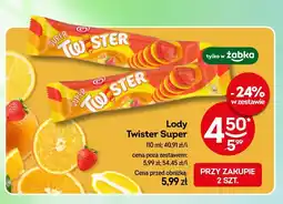 Żabka Lody Twister Super oferta