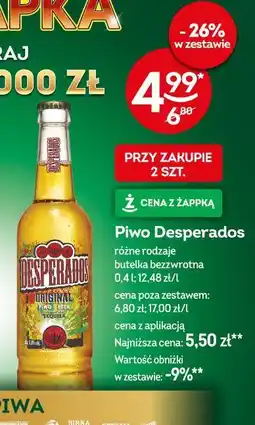 Żabka Piwo Desperados oferta