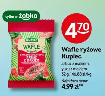 Żabka Wafle ryżowe Kupiec oferta