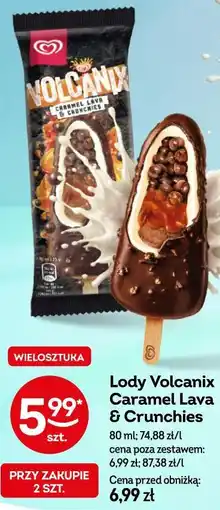 Żabka Lody Volcanix Caramel Lava & Crunchies oferta