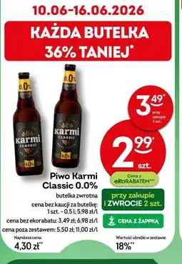 Żabka Piwo Karmi Classic 0.0% oferta