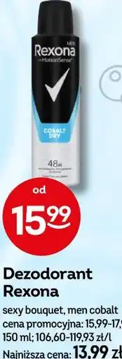 Żabka Dezodorant Rexona sexy bouquet, men cobalt oferta