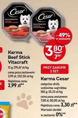 Żabka Karma Cesar oferta